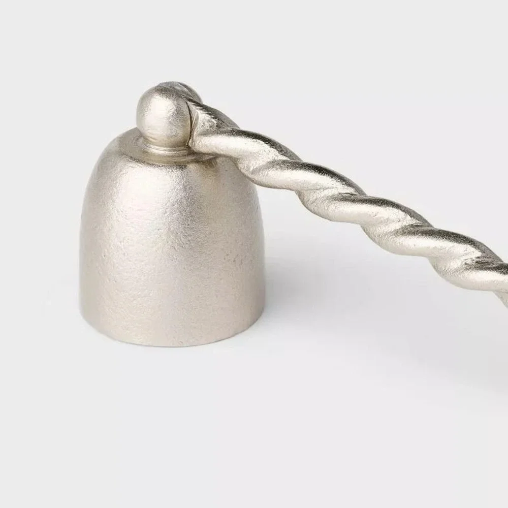 Cast Metal Candle Snuffer Silver - Threshold Studio McGee, Target Fall‎ 2025